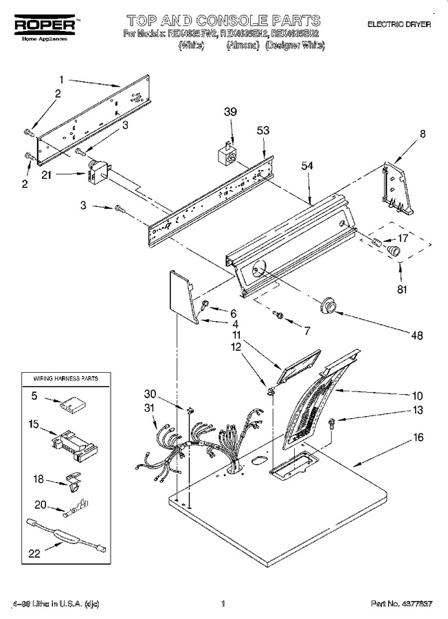 Diagram for REX4635EW2