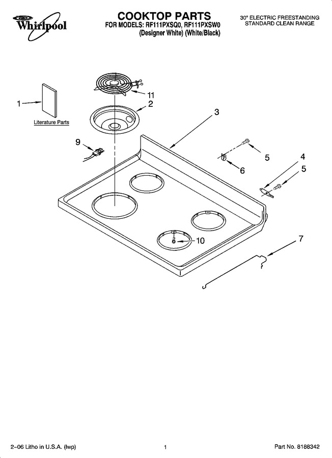 Diagram for RF111PXSQ0