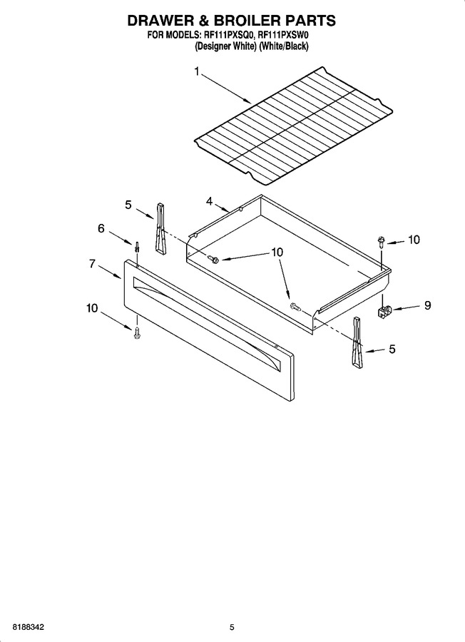 Diagram for RF111PXSW0