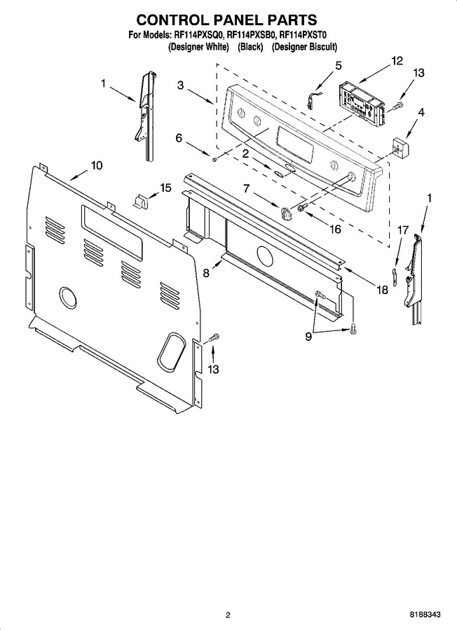 Diagram for RF114PXSB0