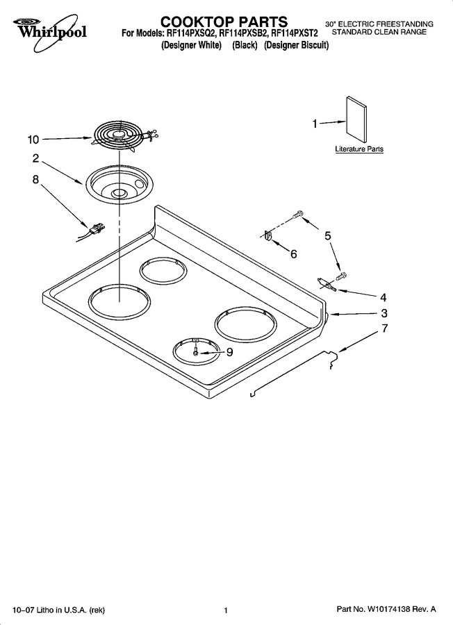 Diagram for RF114PXSQ2