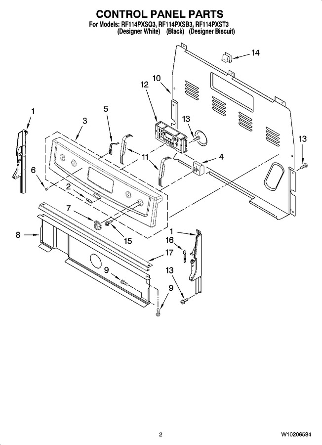 Diagram for RF114PXSB3