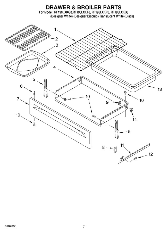 Diagram for RF196LXKT0
