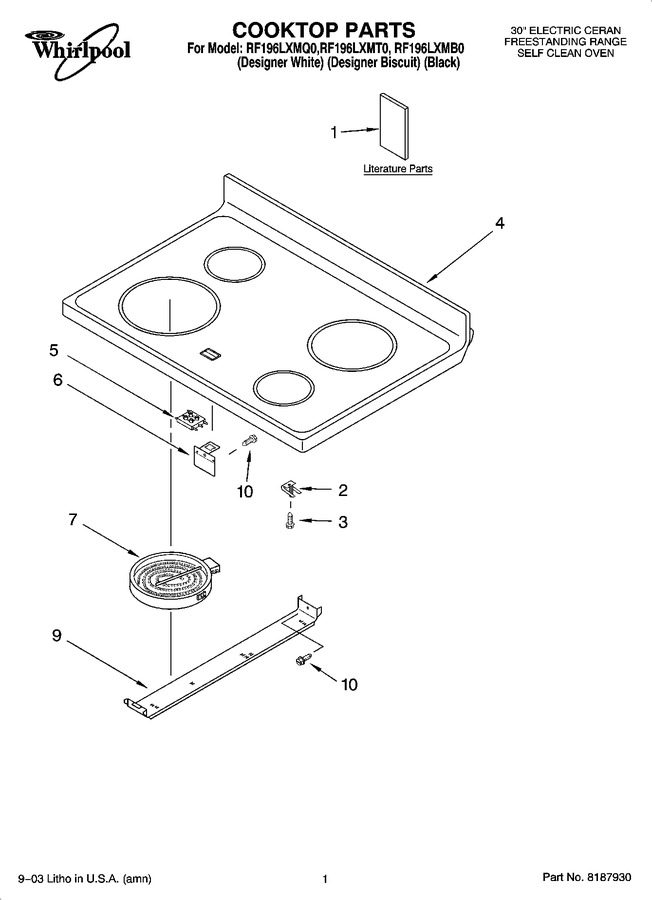 Diagram for RF196LXMT0
