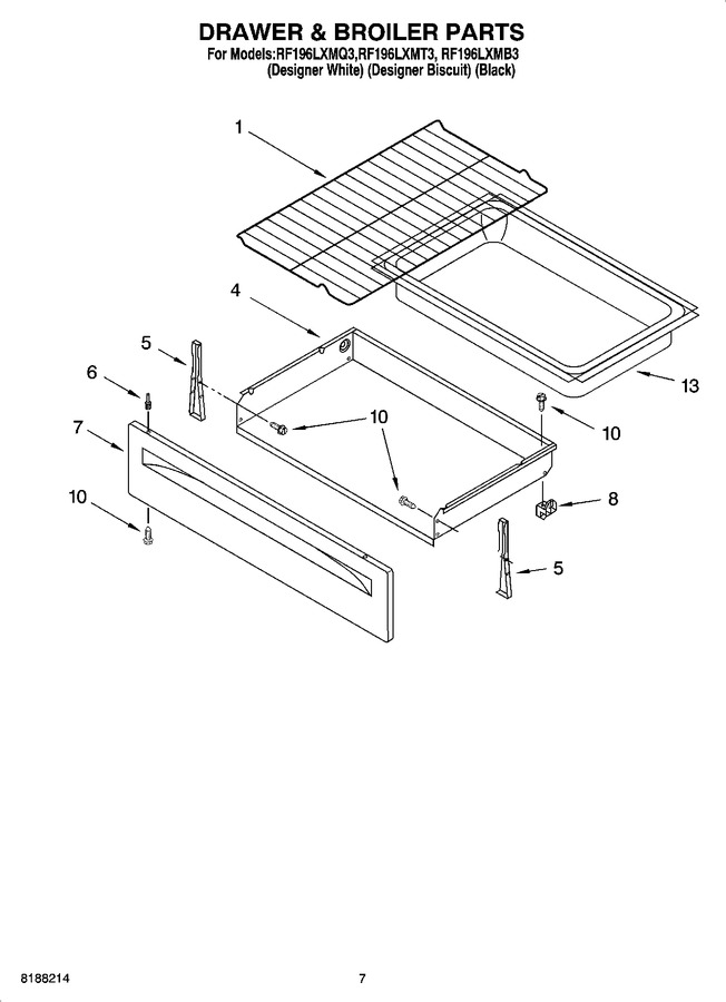 Diagram for RF196LXMB3