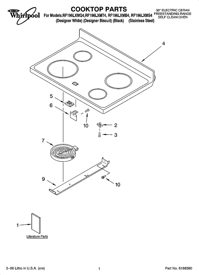 Diagram for RF196LXMB4