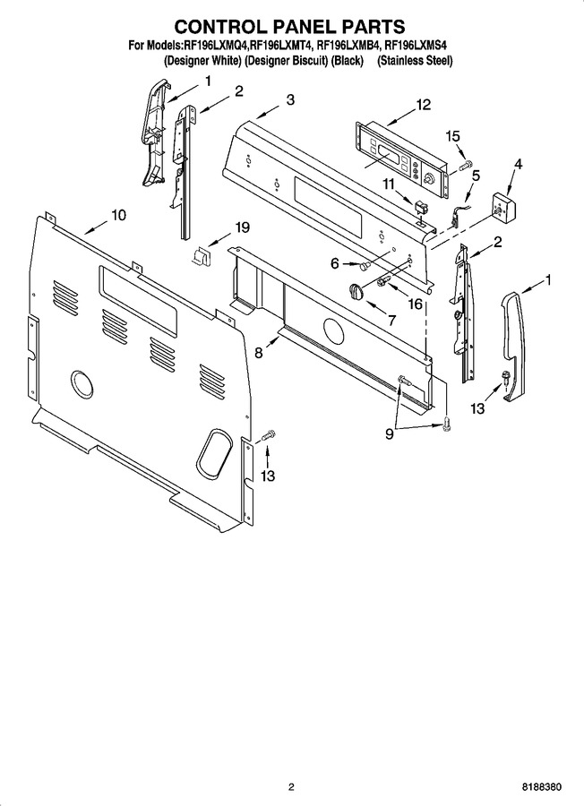 Diagram for RF196LXMB4