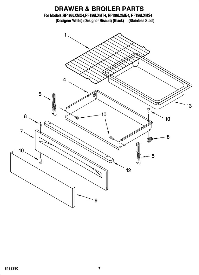 Diagram for RF196LXMQ4