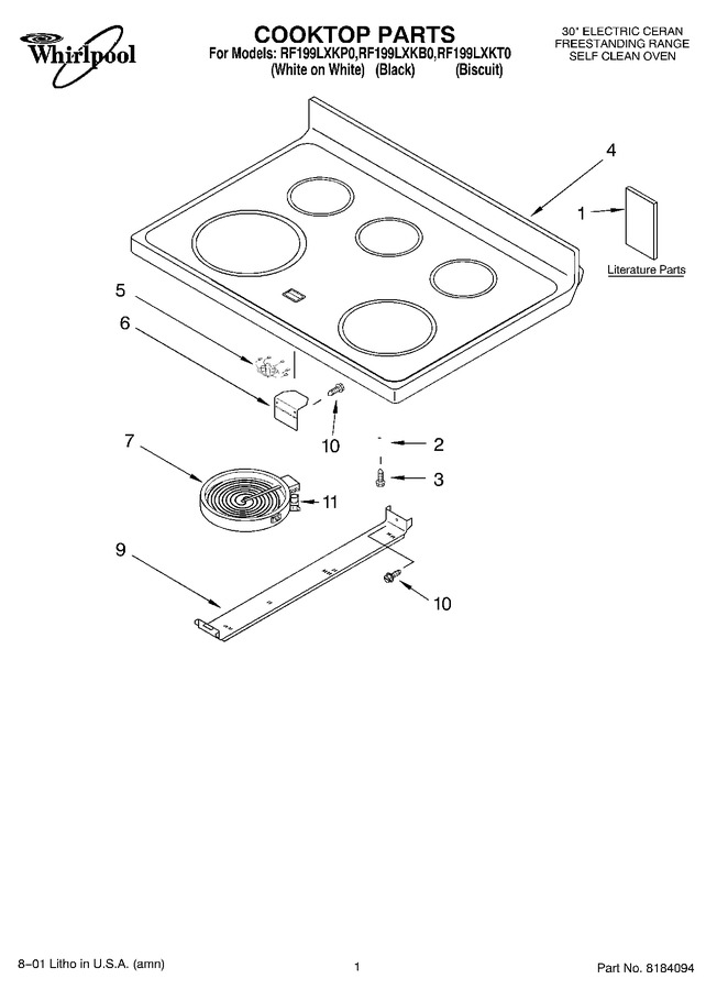 Diagram for RF199LXKB0
