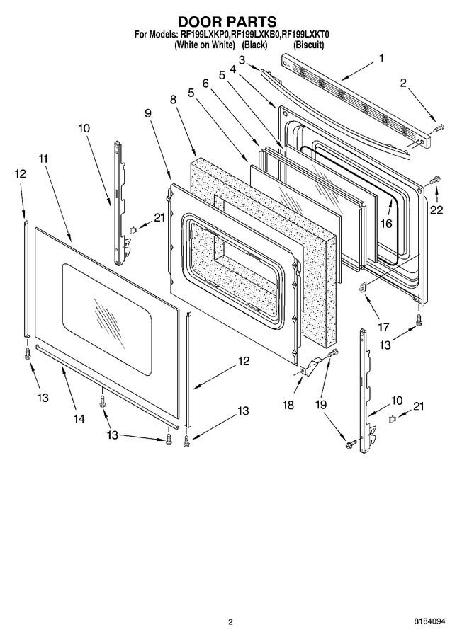 Diagram for RF199LXKP0