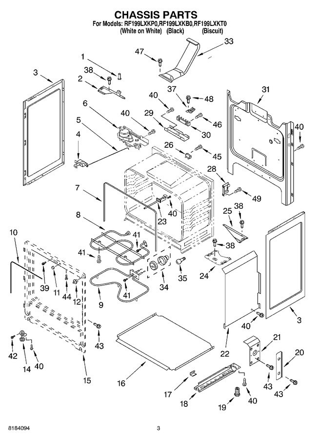 Diagram for RF199LXKB0