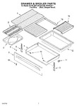 Diagram for 05 - Drawer & Broiler Parts, Miscellaneous Parts