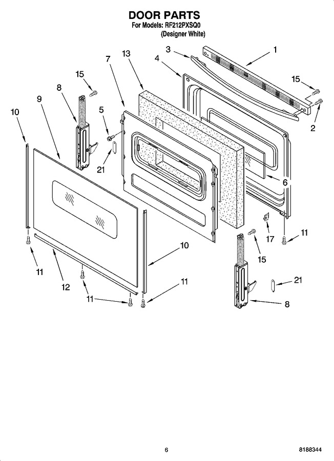 Diagram for RF212PXSQ0