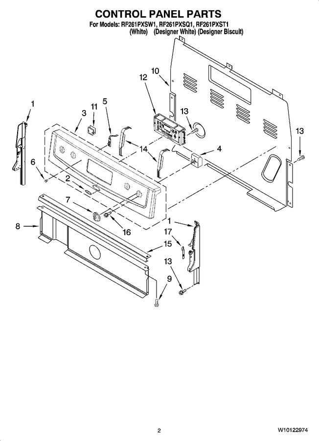 Diagram for RF261PXSQ1