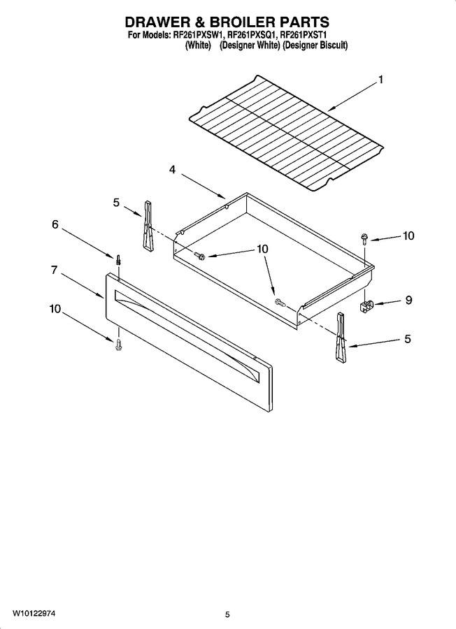 Diagram for RF261PXSQ1
