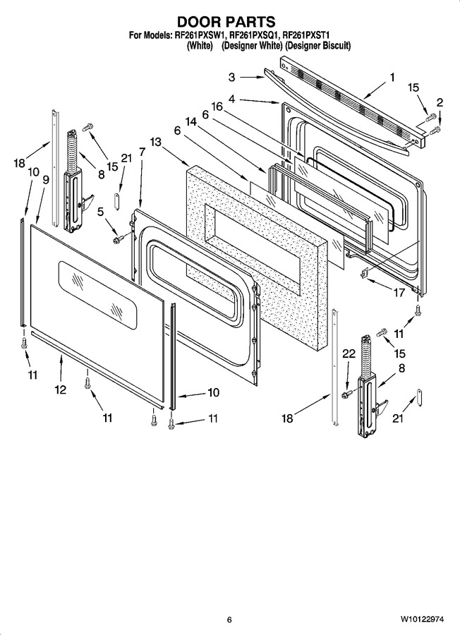 Diagram for RF261PXSW1
