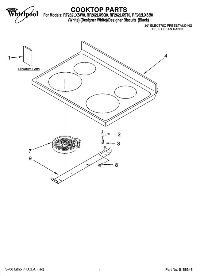 Diagram for RF262LXSB0