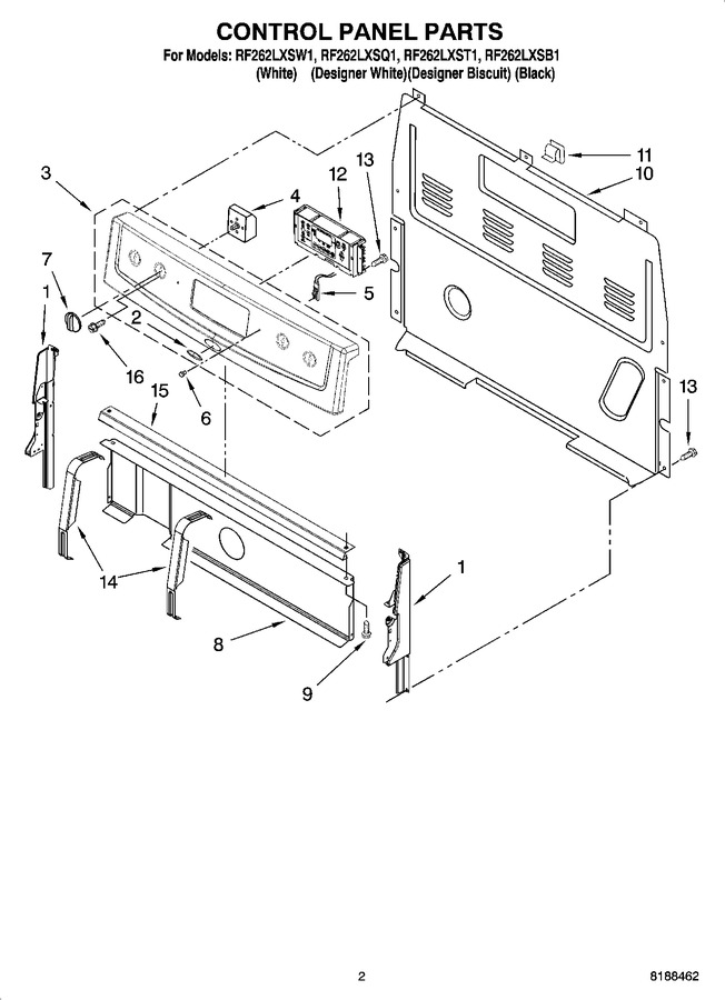 Diagram for RF262LXSQ1