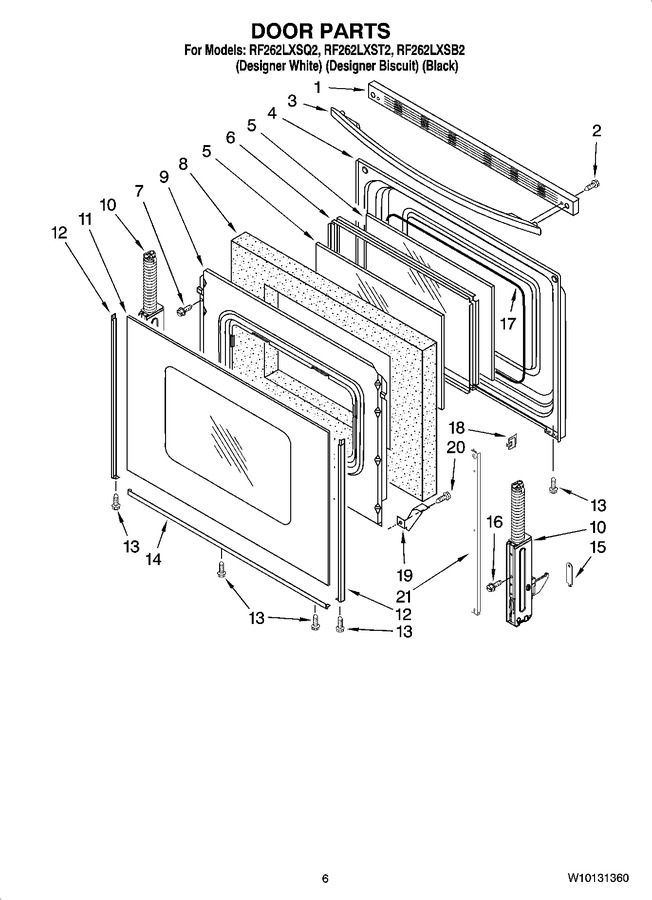 Diagram for RF262LXST2