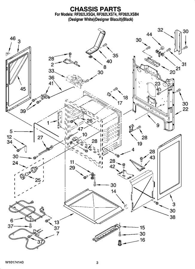 Diagram for RF262LXSQ4