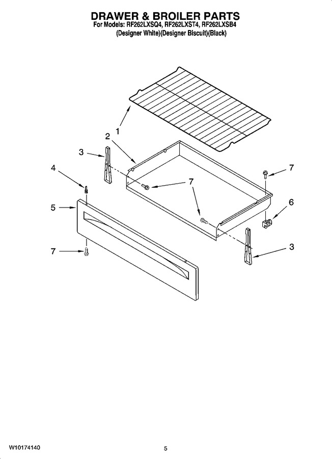 Diagram for RF262LXSB4