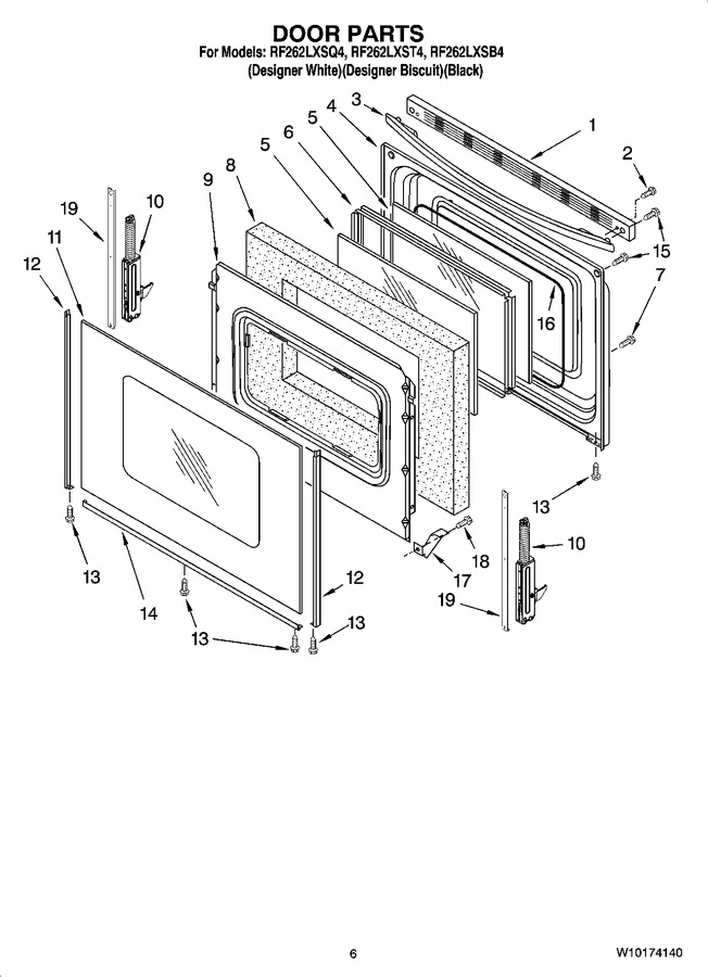 Diagram for RF262LXSQ4