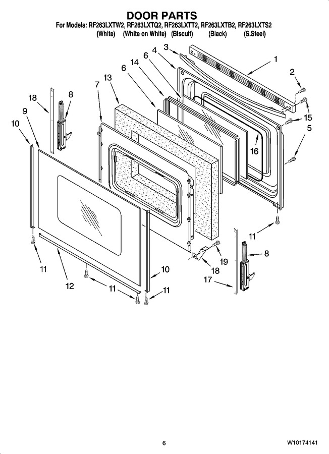 Diagram for RF263LXTW2