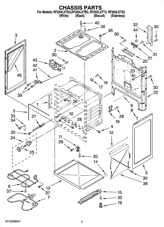 Diagram for RF263LXTQ3