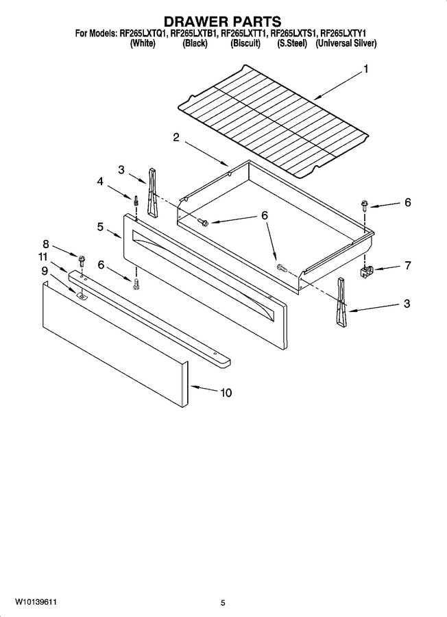 Diagram for RF265LXTB1