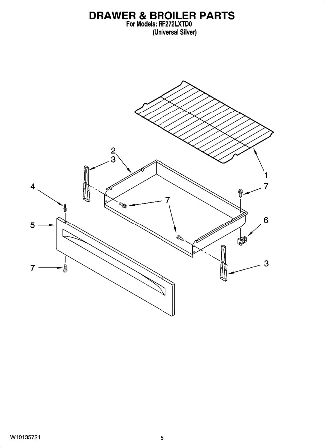 Diagram for RF272LXTD0