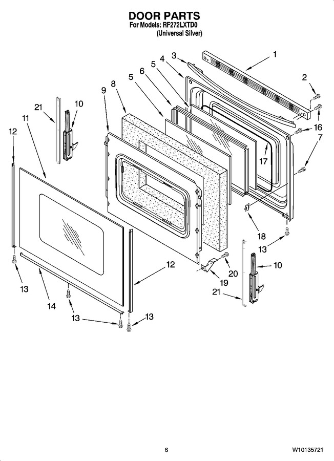 Diagram for RF272LXTD0