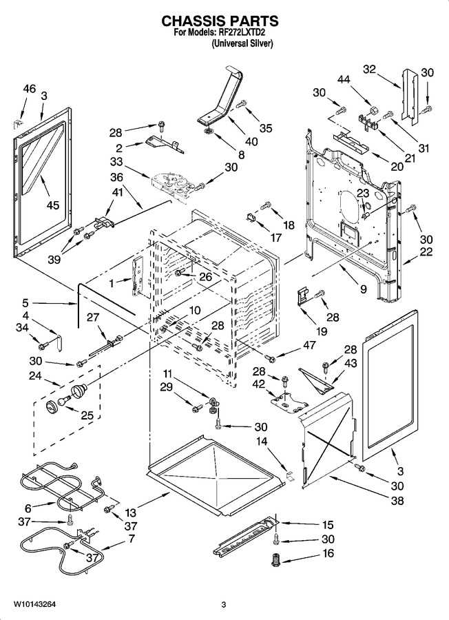 Diagram for RF272LXTD2