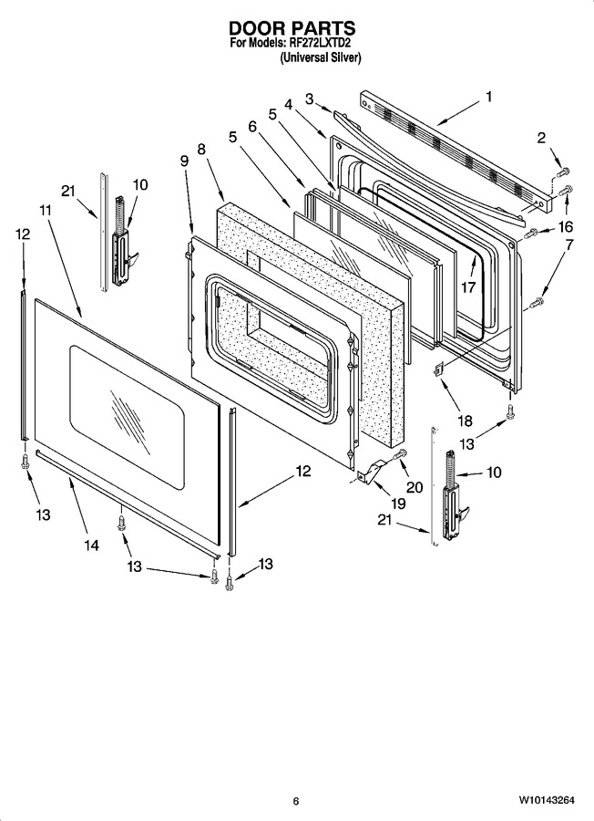 Diagram for RF272LXTD2