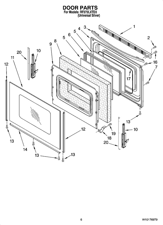 Diagram for RF272LXTD3