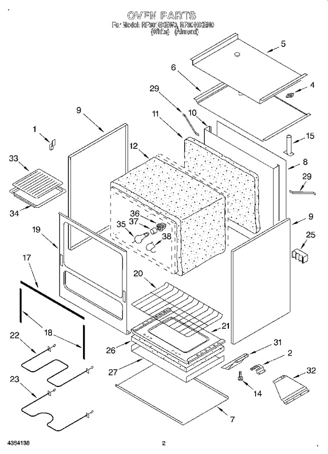 Diagram for RF3010XEN0