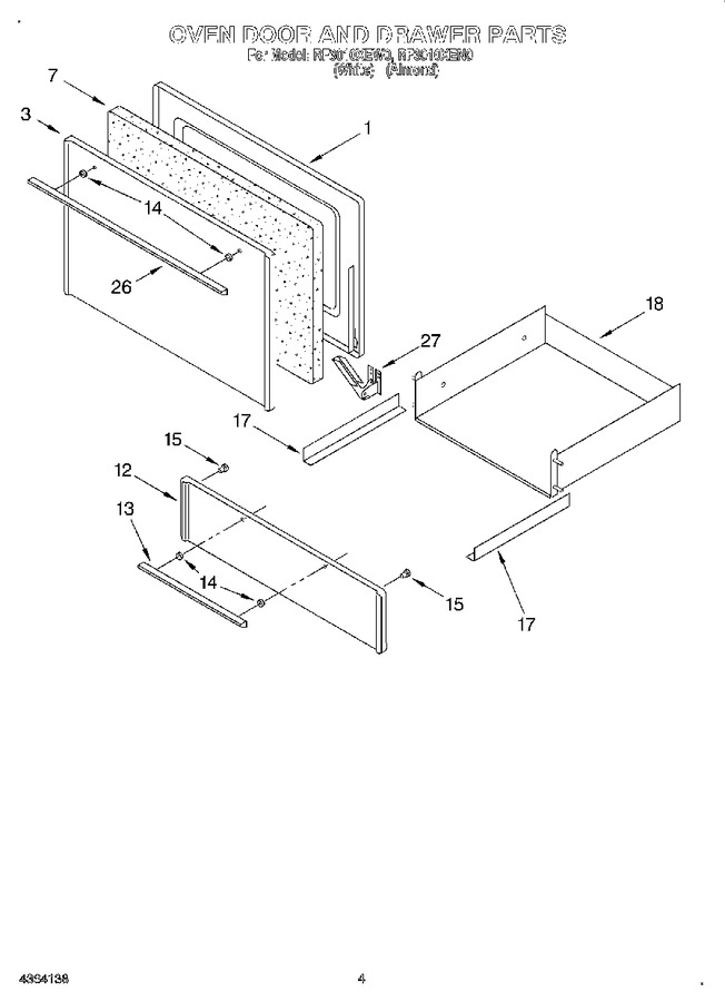 Diagram for RF3010XEW0