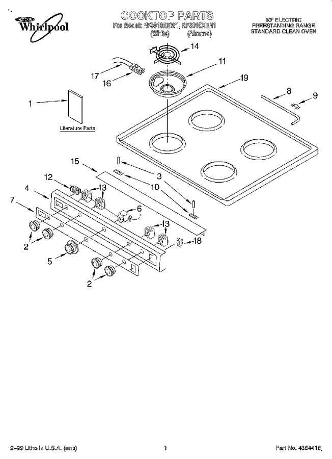 Diagram for RF3010XEW1