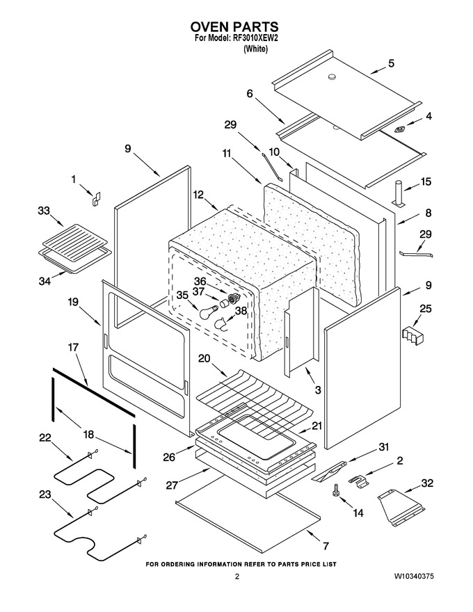 Diagram for RF3010XEW2