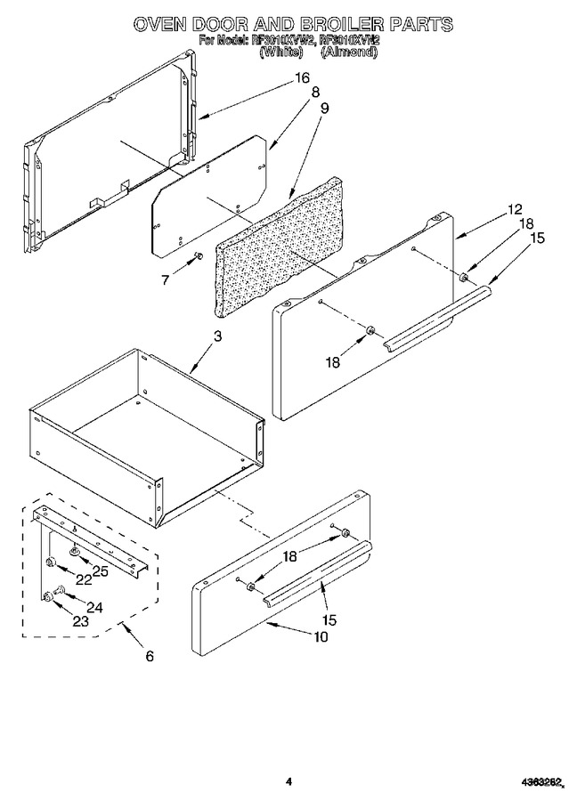 Diagram for RF3010XVW2