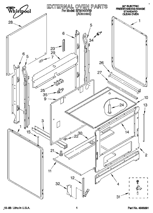 Diagram for RF3010XVN3