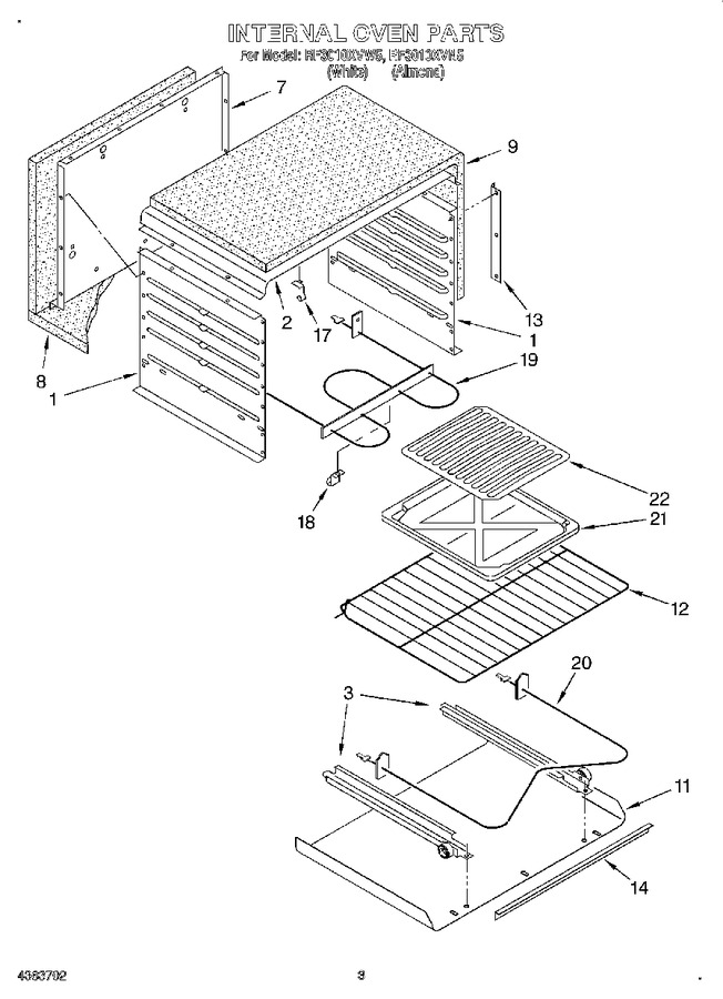 Diagram for RF3010XVW5