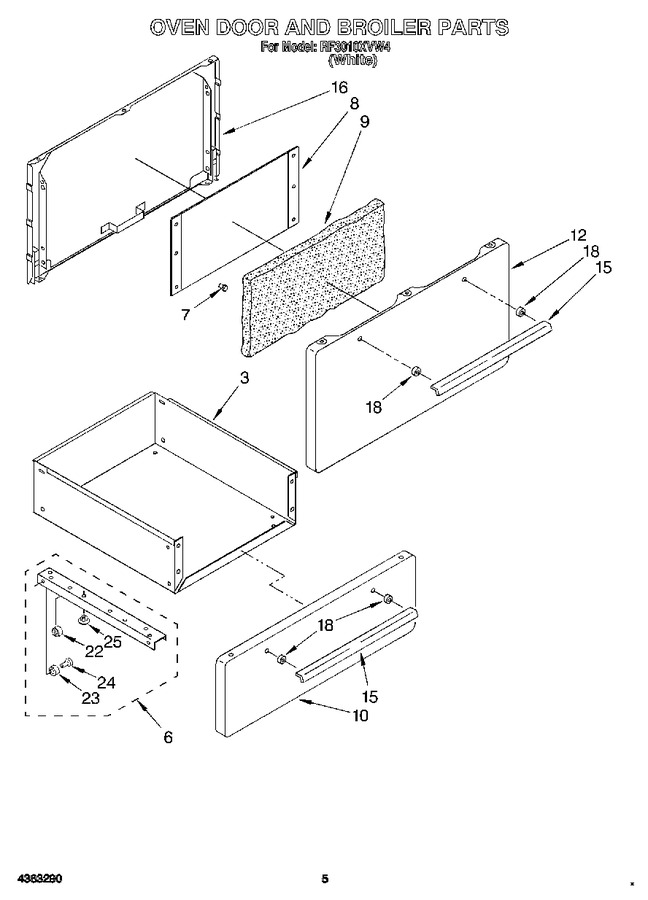 Diagram for RF3010XVW4