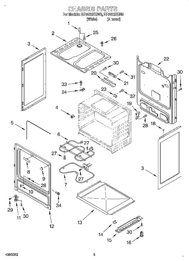 Diagram for RF3020XGN0