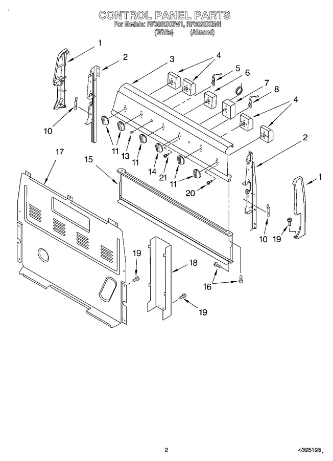 Diagram for RF3020XGW1