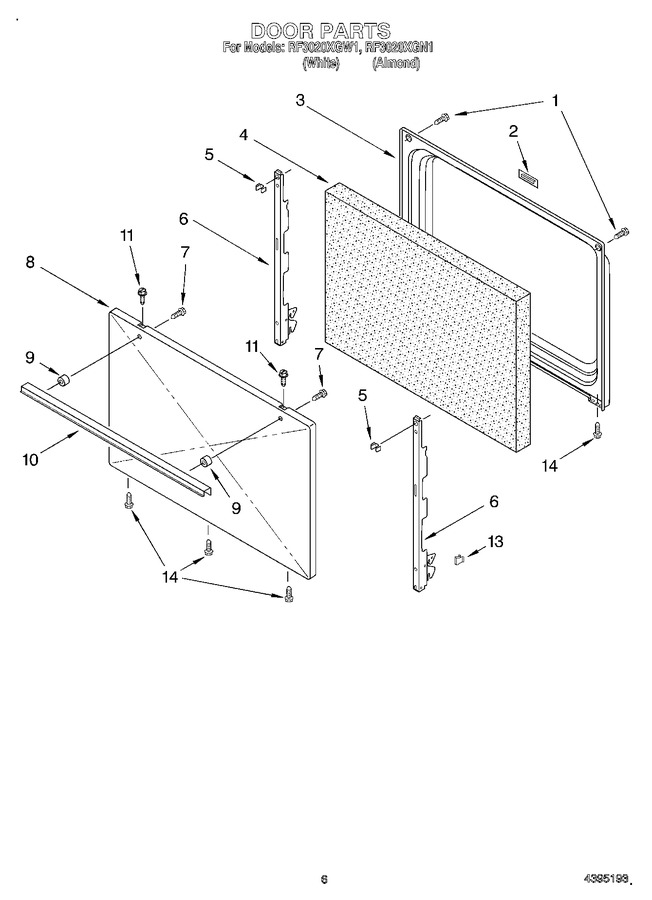 Diagram for RF3020XGW1