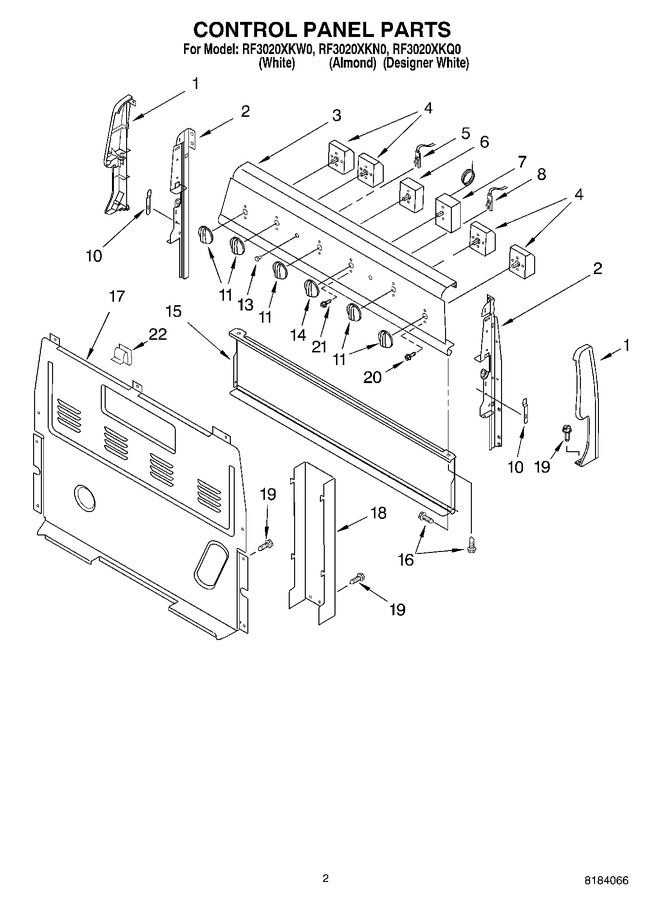 Diagram for RF3020XKN0