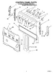 Diagram for 02 - Control Panel Parts