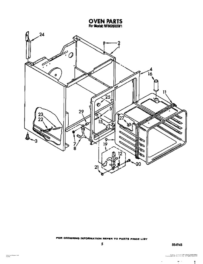 Diagram for RF3020XXW1