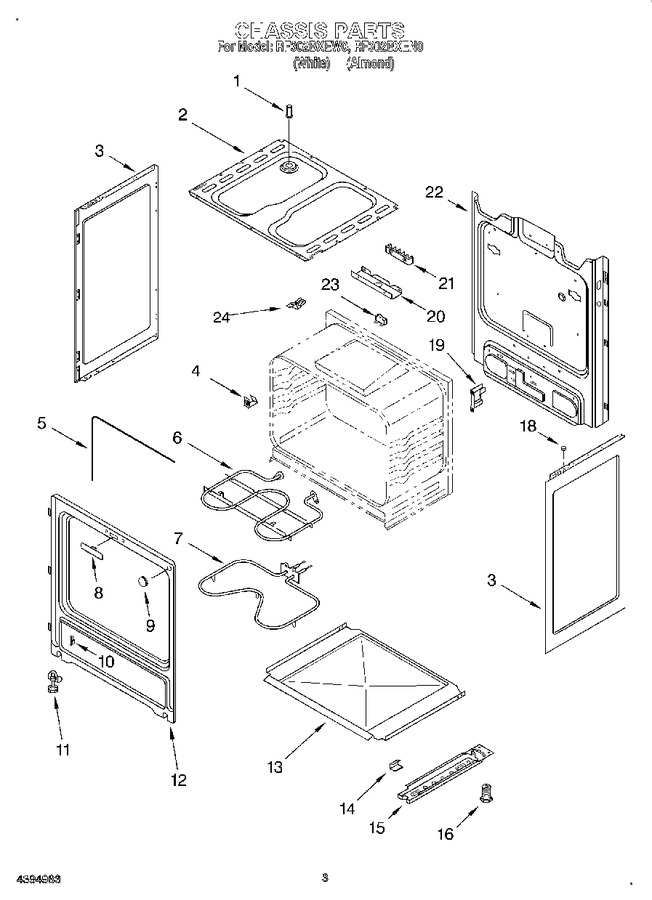 Diagram for RF302BXEN0