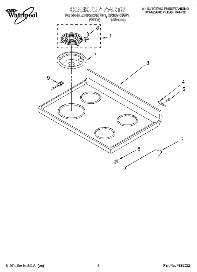Diagram for RF302BXEW1